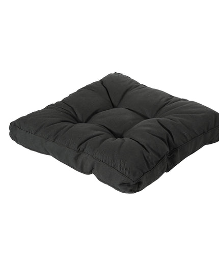 Madison Rib zitkussen 73x73 cm - Rib black