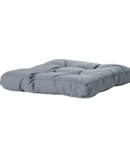 Madison Rib zitkussen 73x73 cm - Rib grey