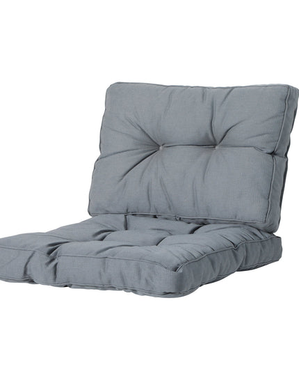 Madison Rib zitkussen 73x73 cm - Rib grey