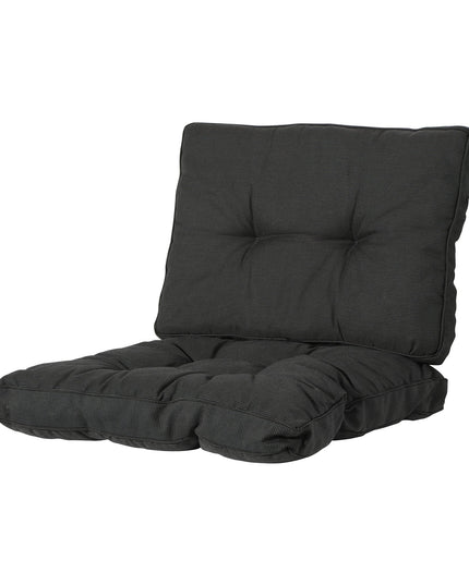 Madison Rib rugkussen 43x73 cm - Rib black