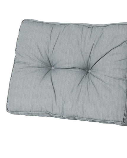 Madison Basic florance rugkussen 43x73 cm - Basic grey
