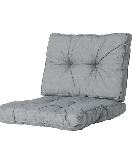 Madison Basic florance rugkussen 43x73 cm - Basic grey