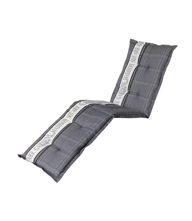 Madison Madison standaard basis ligbedkussen 200x65 cm - Madison garden grey