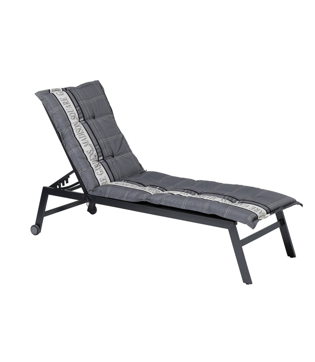 Madison Madison standaard basis ligbedkussen 200x65 cm - Madison garden grey