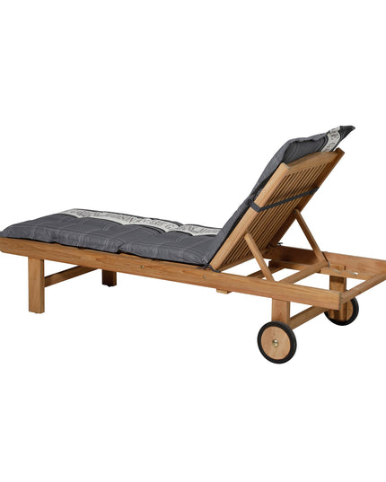 Madison Madison standaard basis ligbedkussen 200x65 cm - Madison garden grey