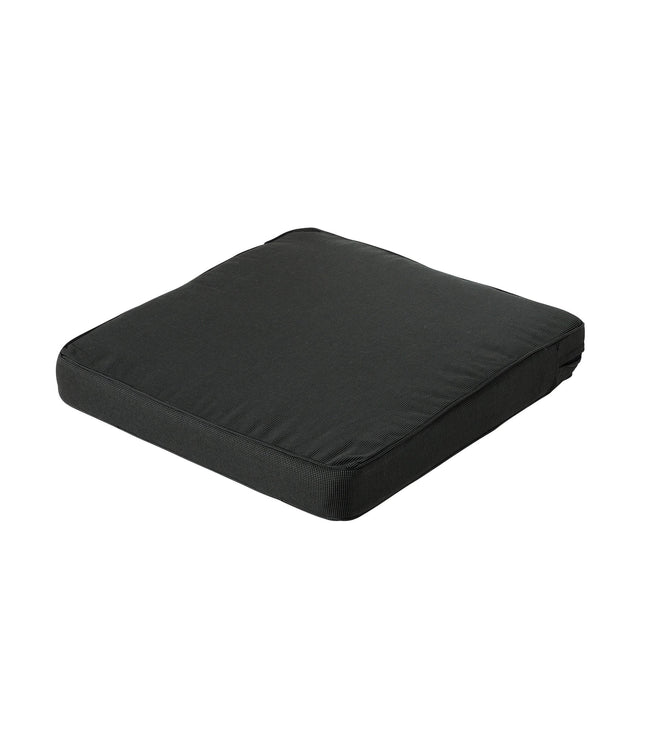 Madison Rib lounge luxe zitkussen 73x73 cm - Rib black