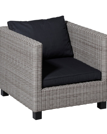 Madison Basic lounge rugkussen 40x60 cm - Basic black
