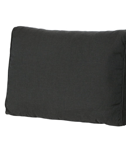 Madison Rib lounge rugkussen 40x60 cm - Rib black