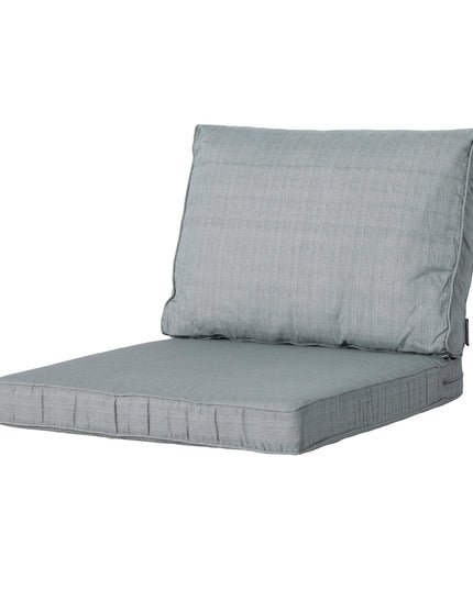 Madison Basic lounge rugkussen 43x73 cm - Basic grey