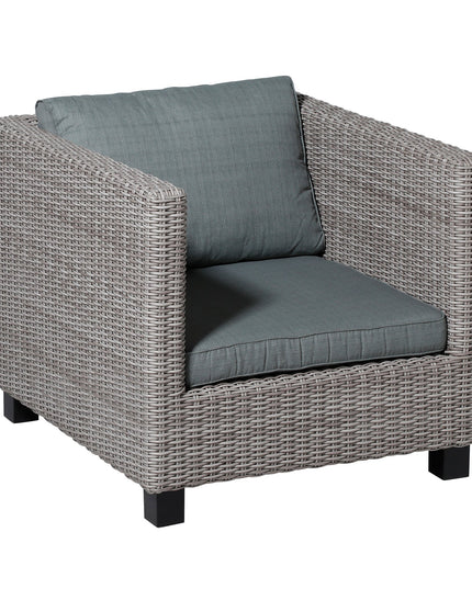 Madison Basic lounge rugkussen 43x73 cm - Basic grey