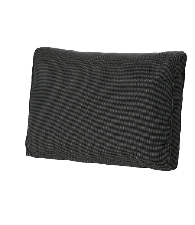 Madison Rib lounge rugkussen 43x73 cm - Rib black