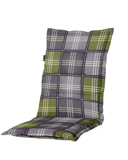 Madison Patchy lage rug rugkussen 105x50 cm - Patchy olive