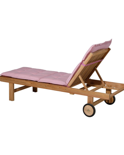 Madison Panama standaard basis ligbedkussen 200x65 cm - Panama soft pink