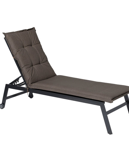 Madison Oxford standaard basis ligbedkussen 200x65 cm - Oxford taupe