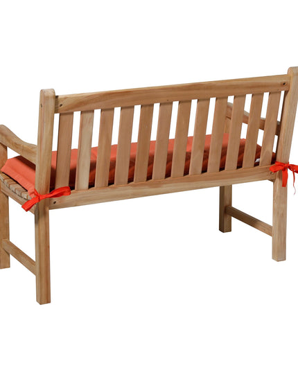 Madison Panama bankkussen 150x48 cm - Panama flame orange