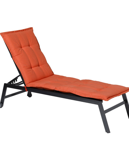 Madison Panama standaard basis ligbedkussen 200x65 cm - Panama flame orange