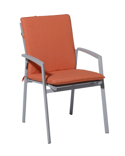 Madison Panama stapelstoel stoelkussen 97x49 cm - Panama flame orange