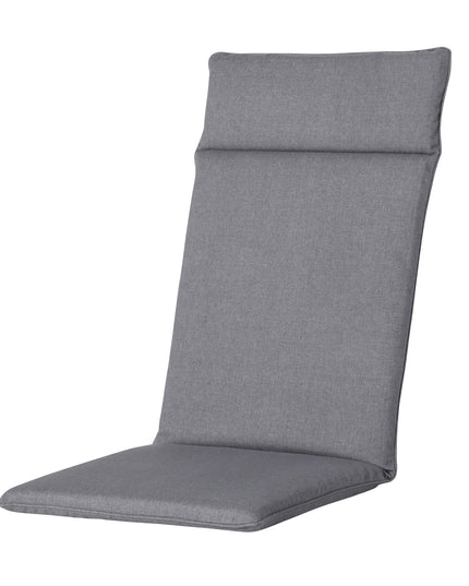 Madison Oxford hoge rug rugkussen 120x50 cm - Oxford grey