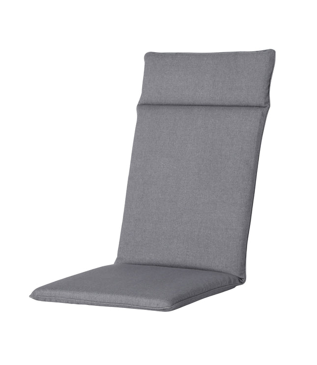 Madison Oxford hoge rug rugkussen 120x50 cm - Oxford grey