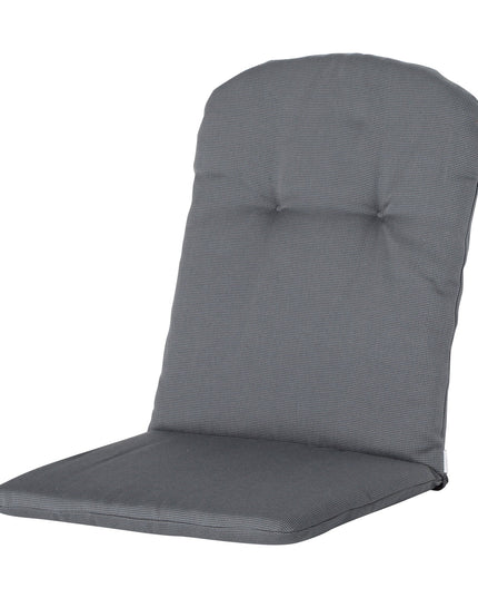 Madison Rib kuipzitkussen 96x45 cm - Rib grey
