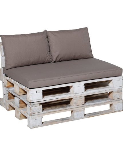 Madison Panama palletkussen 120x80 cm - Panama taupe