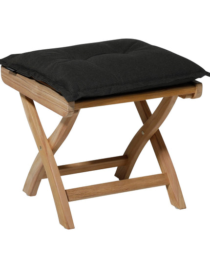 Madison Rib zitkussen 50x50 cm - Rib black