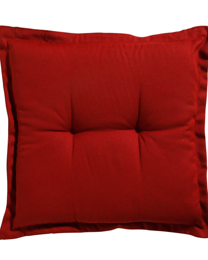 Madison Rib zitkussen 50x50 cm - Rib red