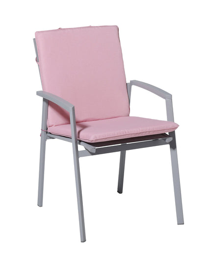 Madison Panama stapelstoel stoelkussen 97x49 cm - Panama soft pink