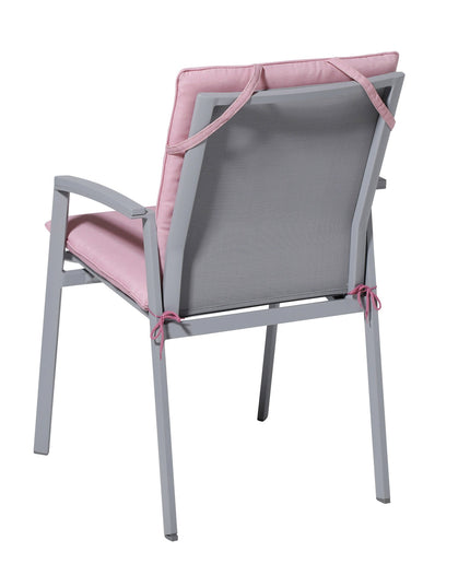 Madison Panama stapelstoel stoelkussen 97x49 cm - Panama soft pink