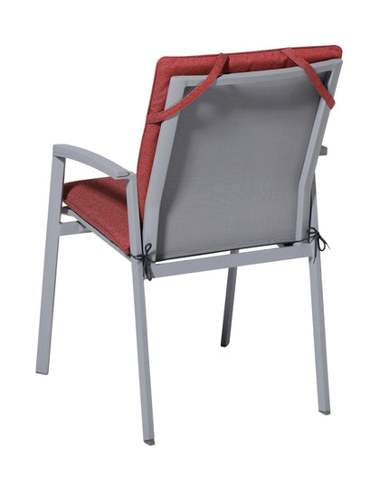 Madison Manchester stapelstoel stoelkussen 97x49 cm - Manchester red