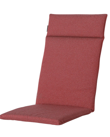 Madison Manchester hoge rug rugkussen 120x50 cm - Manchester red