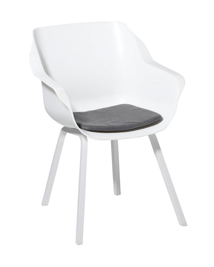 Madison Manchester stoelkussen 40x40 cm - Manchester grey