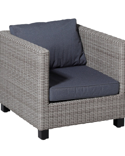 Madison Manchester lounge rugkussen 40x60 cm - Manchester denim grey