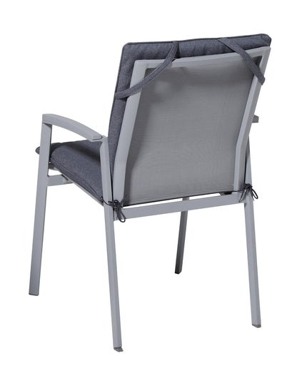 Madison Manchester stapelstoel stoelkussen 97x49 cm - Manchester denim grey