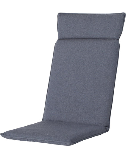 Madison Manchester hoge rug rugkussen 120x50 cm - Manchester denim grey