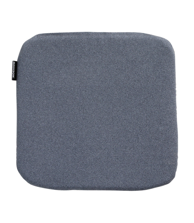 Madison Manchester stoelkussen 40x40 cm - Manchester denim grey