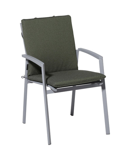 Madison Manchester stapelstoel stoelkussen 97x49 cm - Manchester green