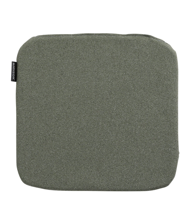 Madison Manchester stoelkussen 40x40 cm - Manchester green