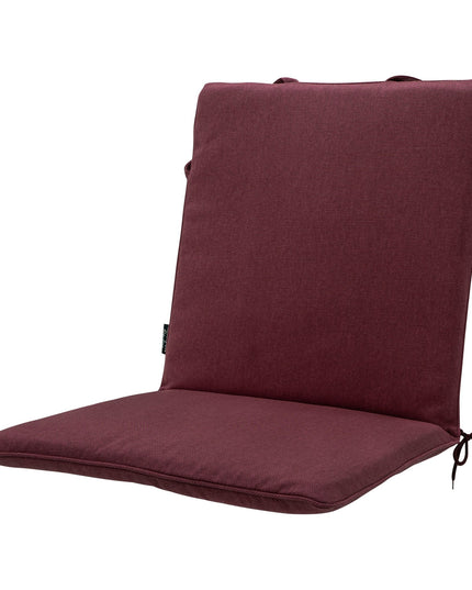 Madison Canvas Eco+ stapelstoel stoelkussen 97x49 cm - Bordeaux canvas eco+