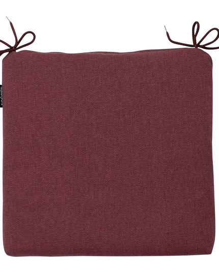 Madison Canvas Eco+ universeel rits zitkussen 40x40 cm - Bordeaux canvas eco+