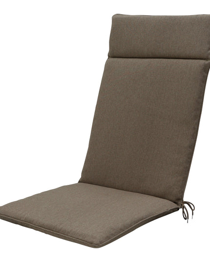 Madison Canvas Eco+ hoge rug rugkussen 120x50 cm - Taupe canvas eco+
