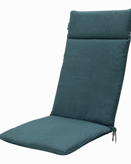 Madison Canvas Eco+ hoge rug rugkussen 120x50 cm - Sea blue canvas eco+