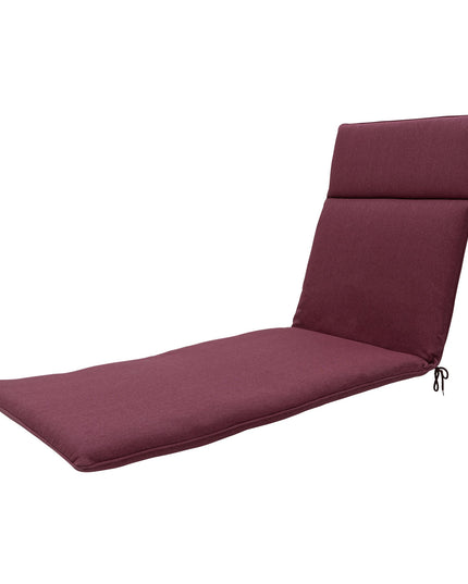 Madison Canvas Eco+ standaard ligbedkussen 190x60 cm - Bordeaux canvas eco+