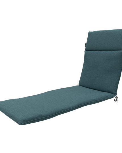 Madison Canvas Eco+ standaard ligbedkussen 190x60 cm - Sea blue canvas eco+