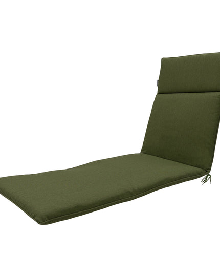 Madison Canvas Eco+ standaard ligbedkussen 190x60 cm - Moss green canvas eco+