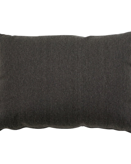 Madison Canvas Eco+ lounge rugkussen 40x60 cm - Dark grey canvas eco+