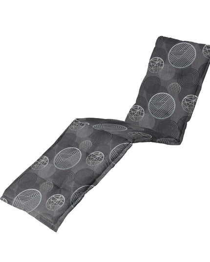 Madison Circle standaard basis ligbedkussen 200x65 cm - Circle grey