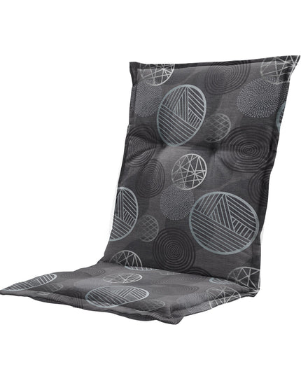 Madison Circle lage rug rugkussen 105x50 cm - Circle grey