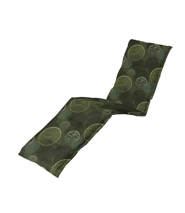 Madison Circle standaard basis ligbedkussen 200x65 cm - Circle green