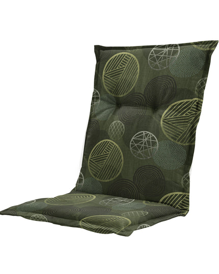 Madison Circle lage rug rugkussen 105x50 cm - Circle green